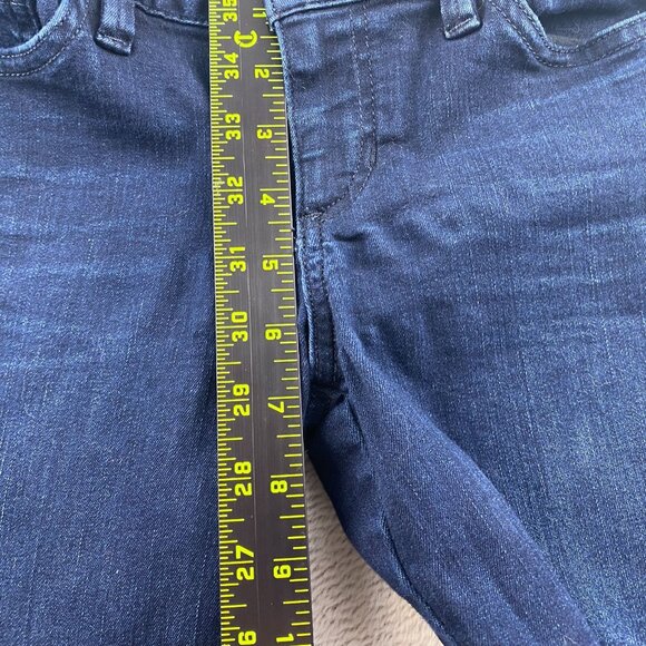 Guess Women's Vintage Jeans Size 26 Kate Bootcut Blue Denim Frayed Hem Casual - Picture 6 of 16